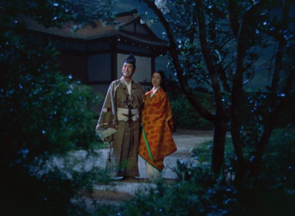 Portal do Inferno (1953) - Machiko Kyô e Isao Yamagata